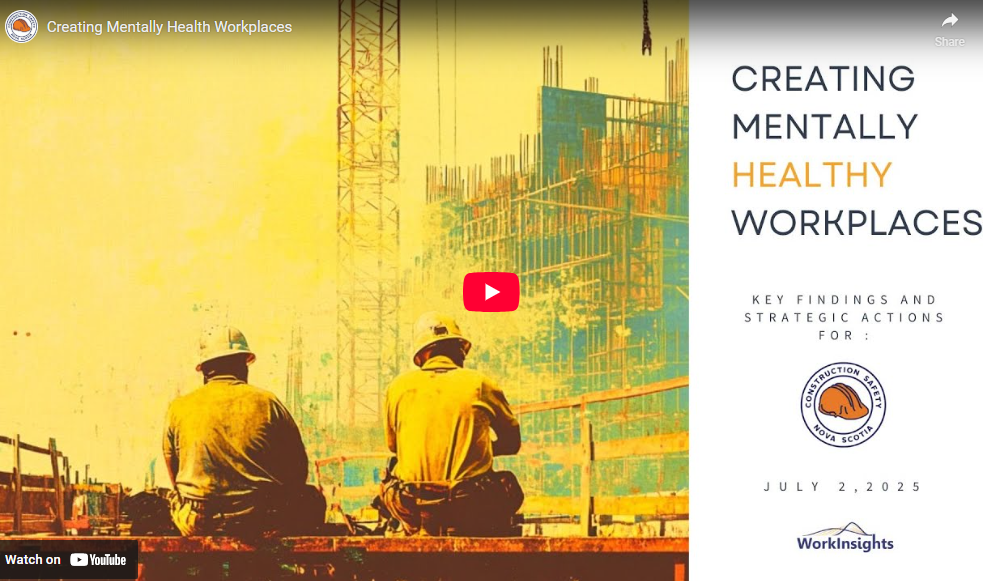 Creating Mentally Healthy Workplaces